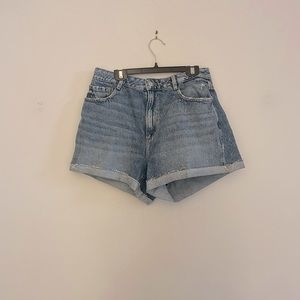 Dynamite Denim Jean Shorts High Rise